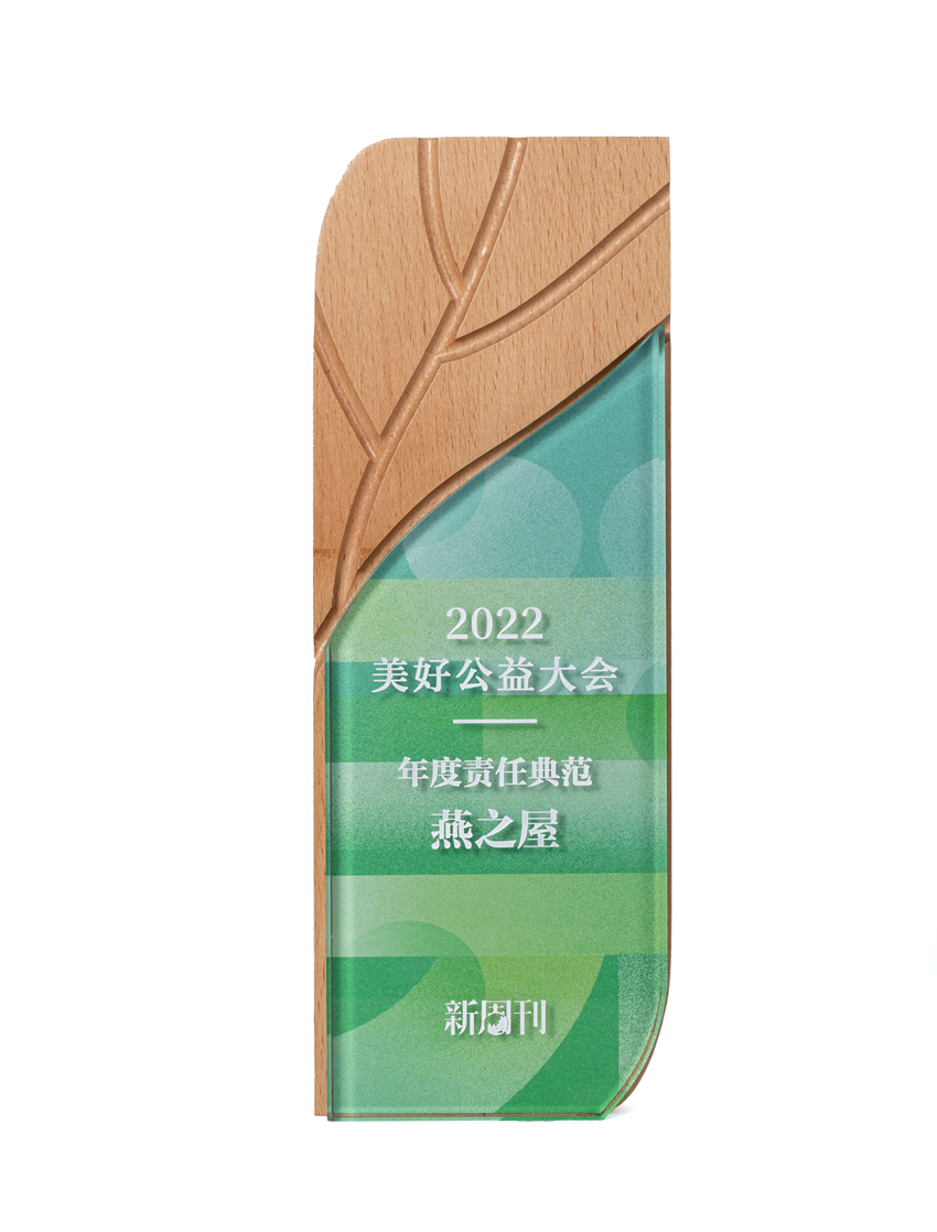 燕之屋榮獲2022美好公益大會“年度責(zé)任典范”